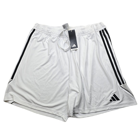 Adidas Tiro 23 Competition Soccer Shorts Men's 2XL‎ White Black Football NEW